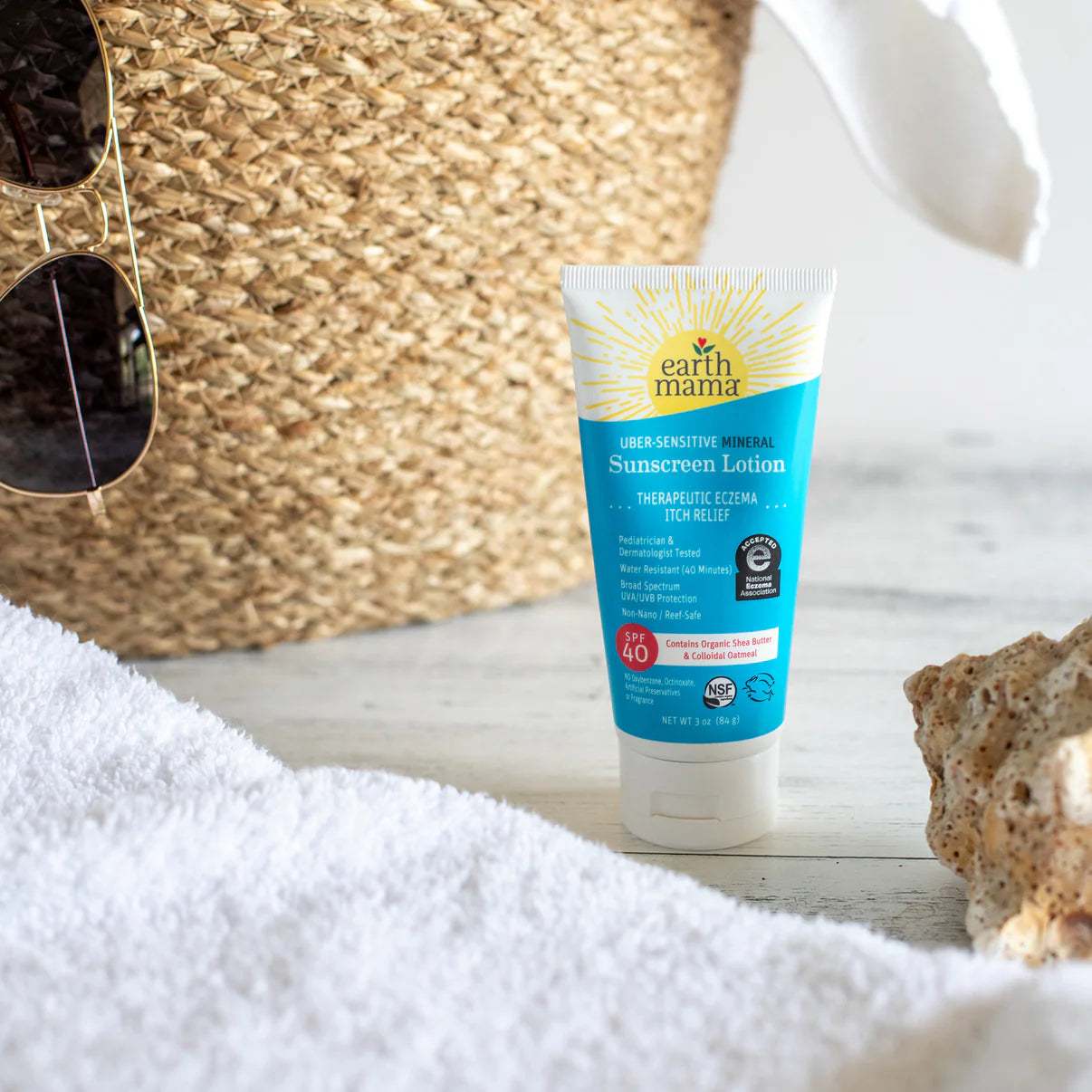 Earth mama sunscreen.