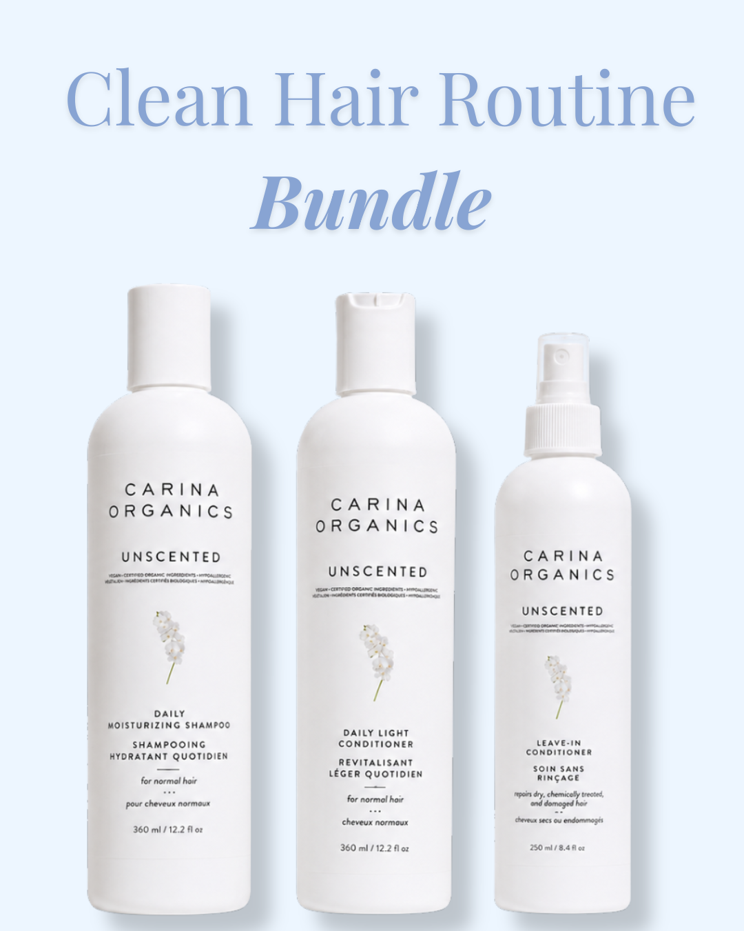 Clean Hair Routine Bundle