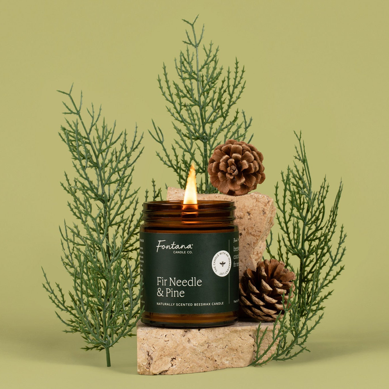 Fir Needle & Pine Essential Oil Candles