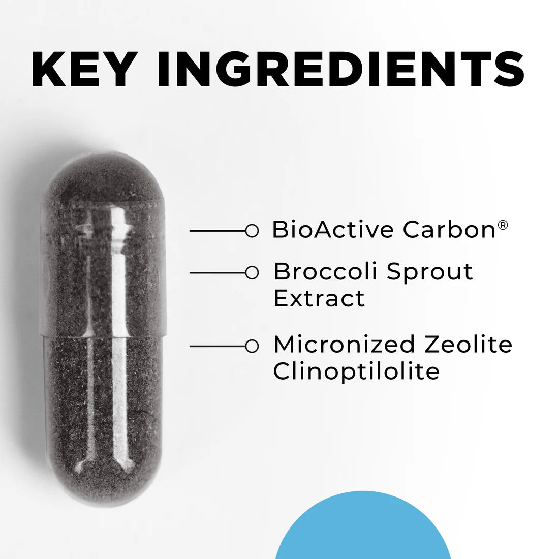 Key ingredients for this black content in capsule.