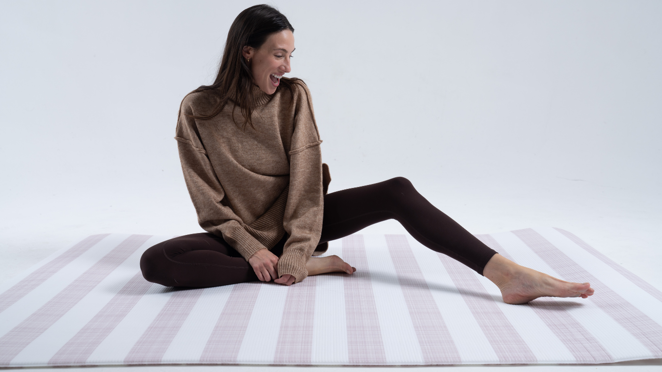Foam Play Mat - Mia in Rose Pink