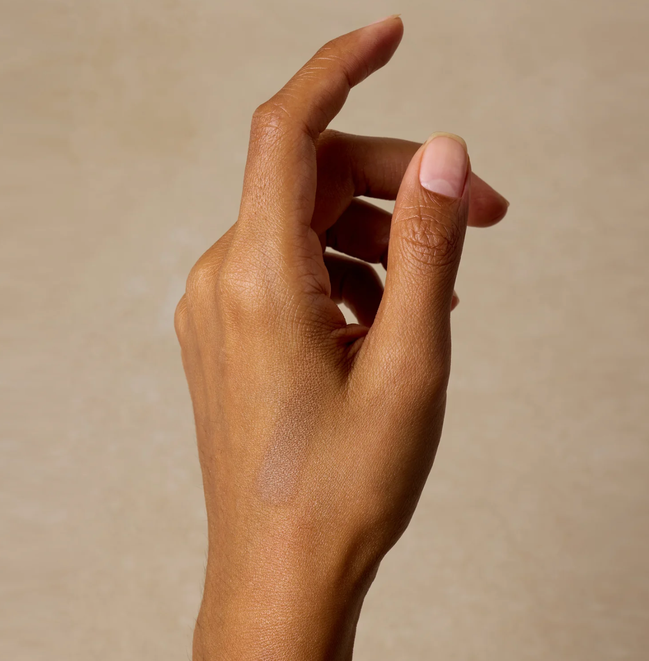 Light brown hand