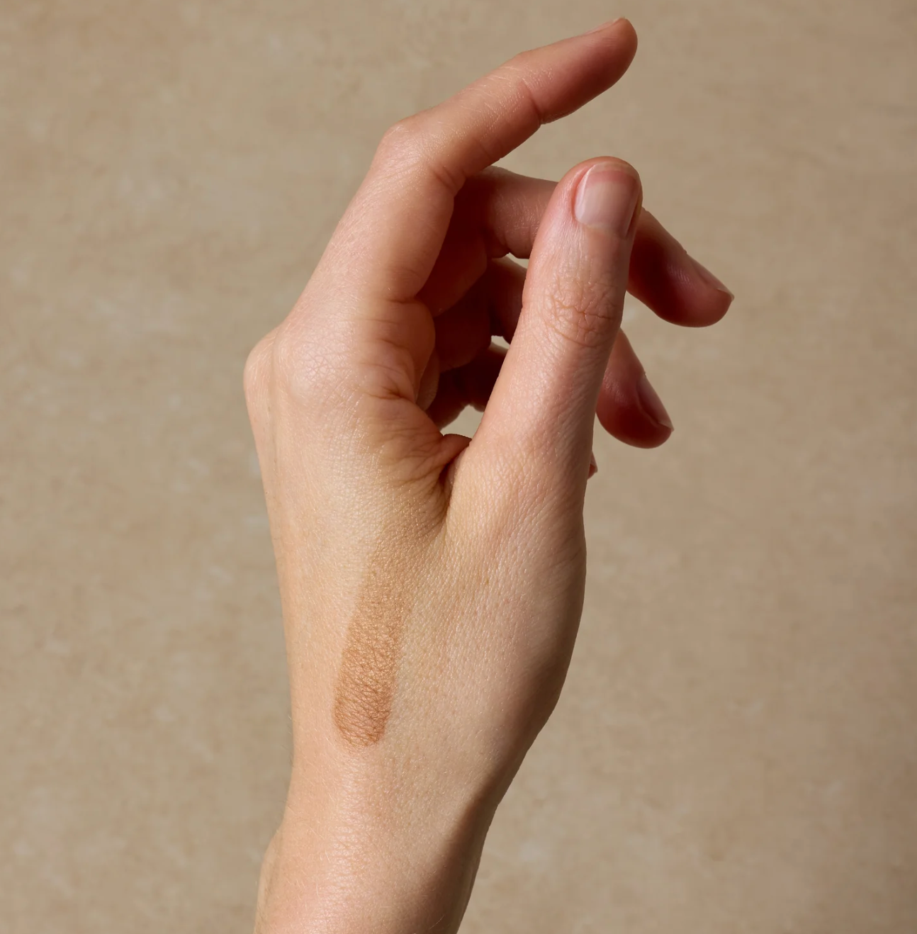 balm on light hand 