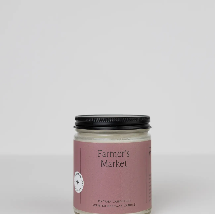 Farmer's Market Candle from different angle.
