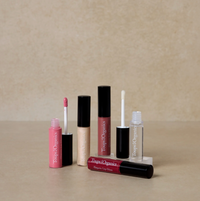 different shades of the lipsticks from different angle.