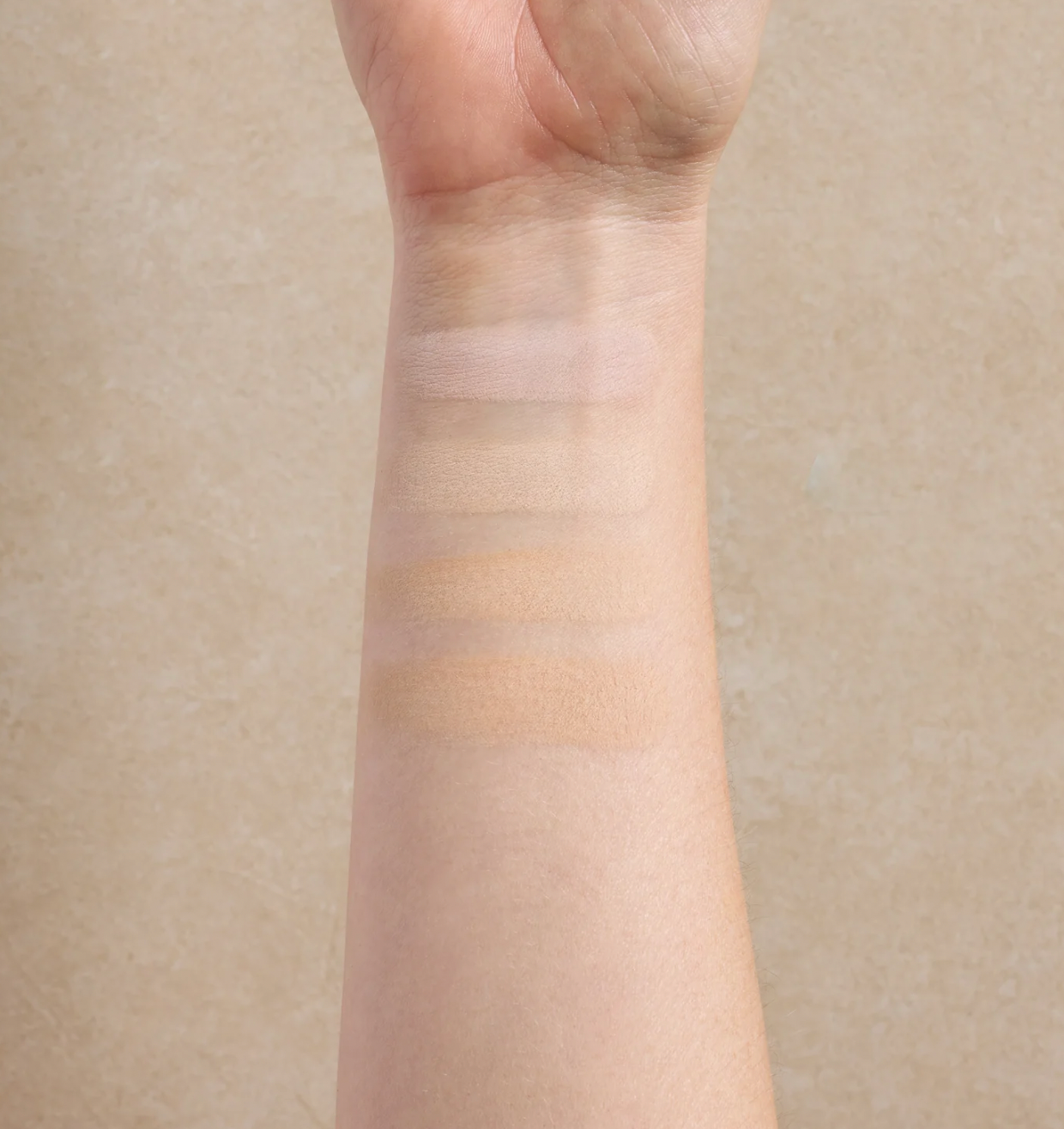 Different Shades on different skin tone.