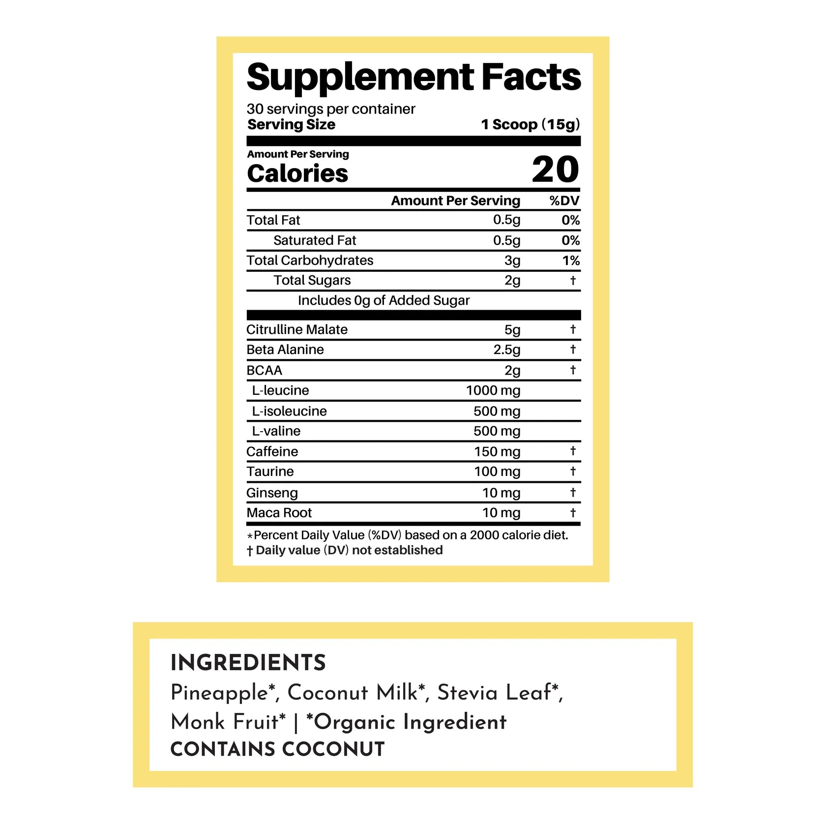Supplement info