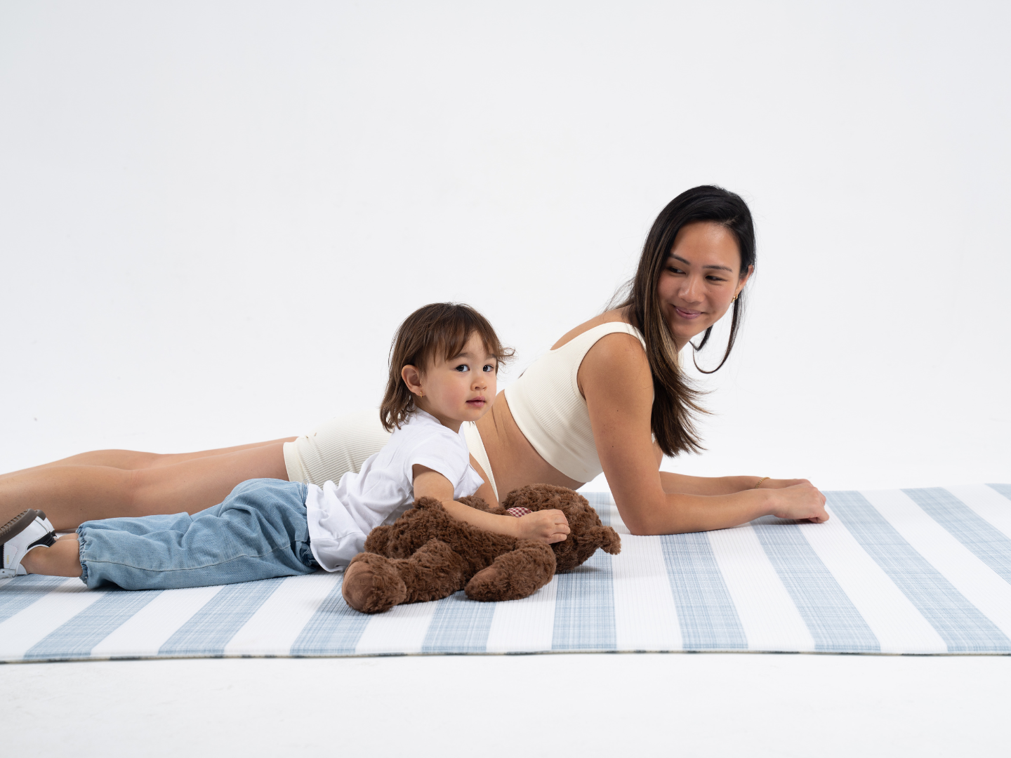 Foam Play Mat - Jack in Blue Jean