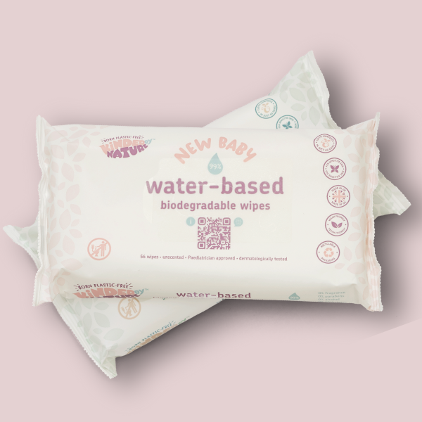 Biodegradable Water-Based Baby Wipes