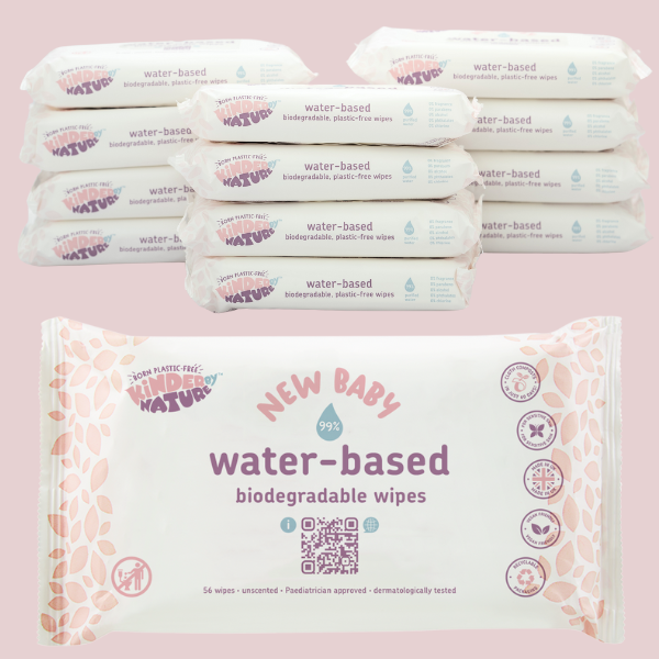 Biodegradable Water-Based Baby Wipes