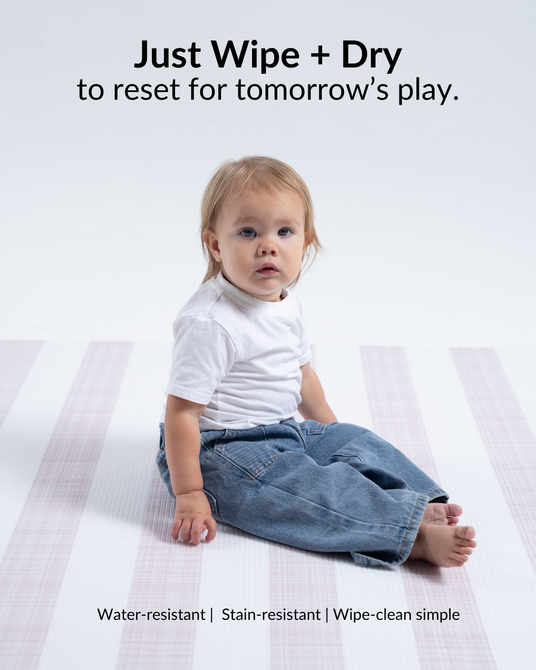 Foam Play Mat - Mia in Rose Pink