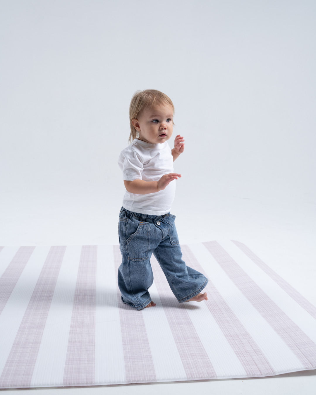 Foam Play Mat - Mia in Rose Pink