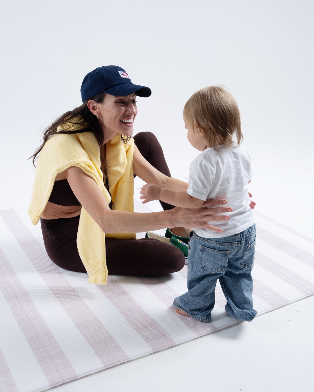 Foam Play Mat - Mia in Rose Pink