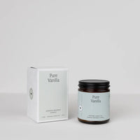 Pure vanilla candle.