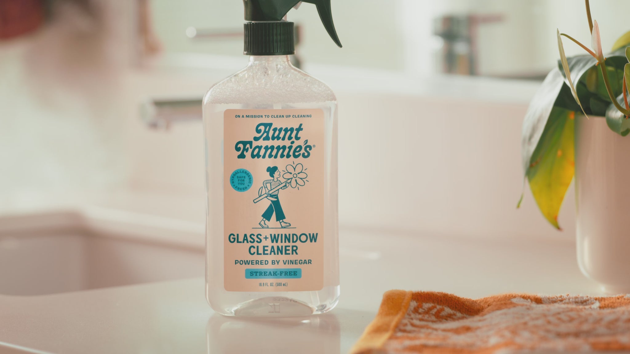 Aunt Fannie's Glass+Window cleaner video
