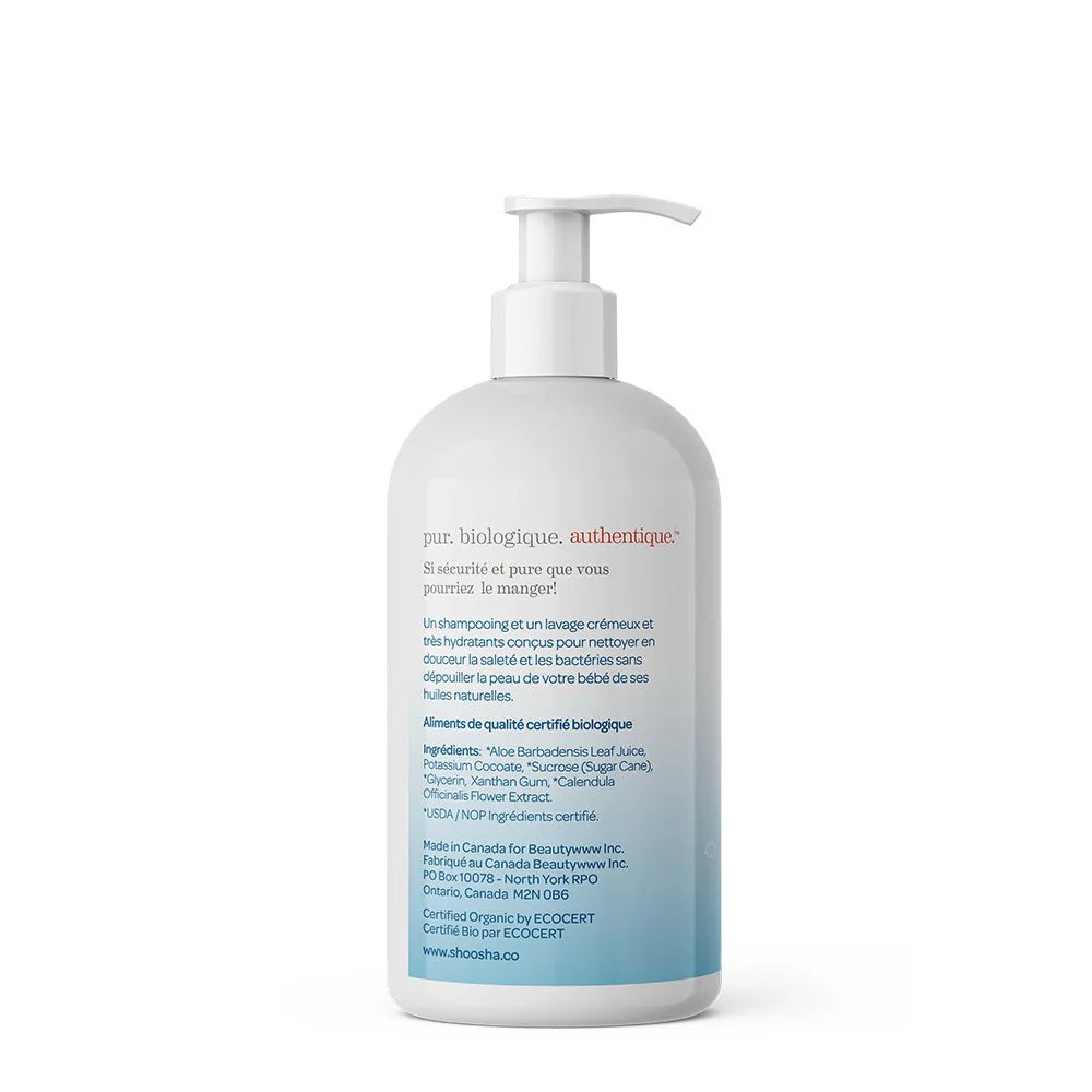 Wash shampoo from back side