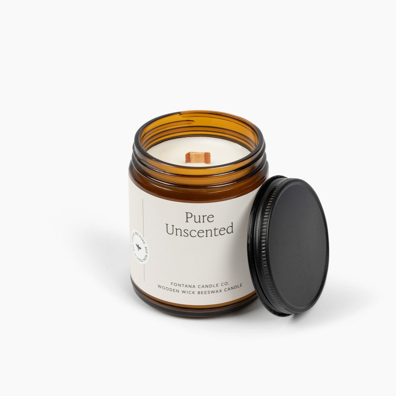 Pure Unscented Jar Candle