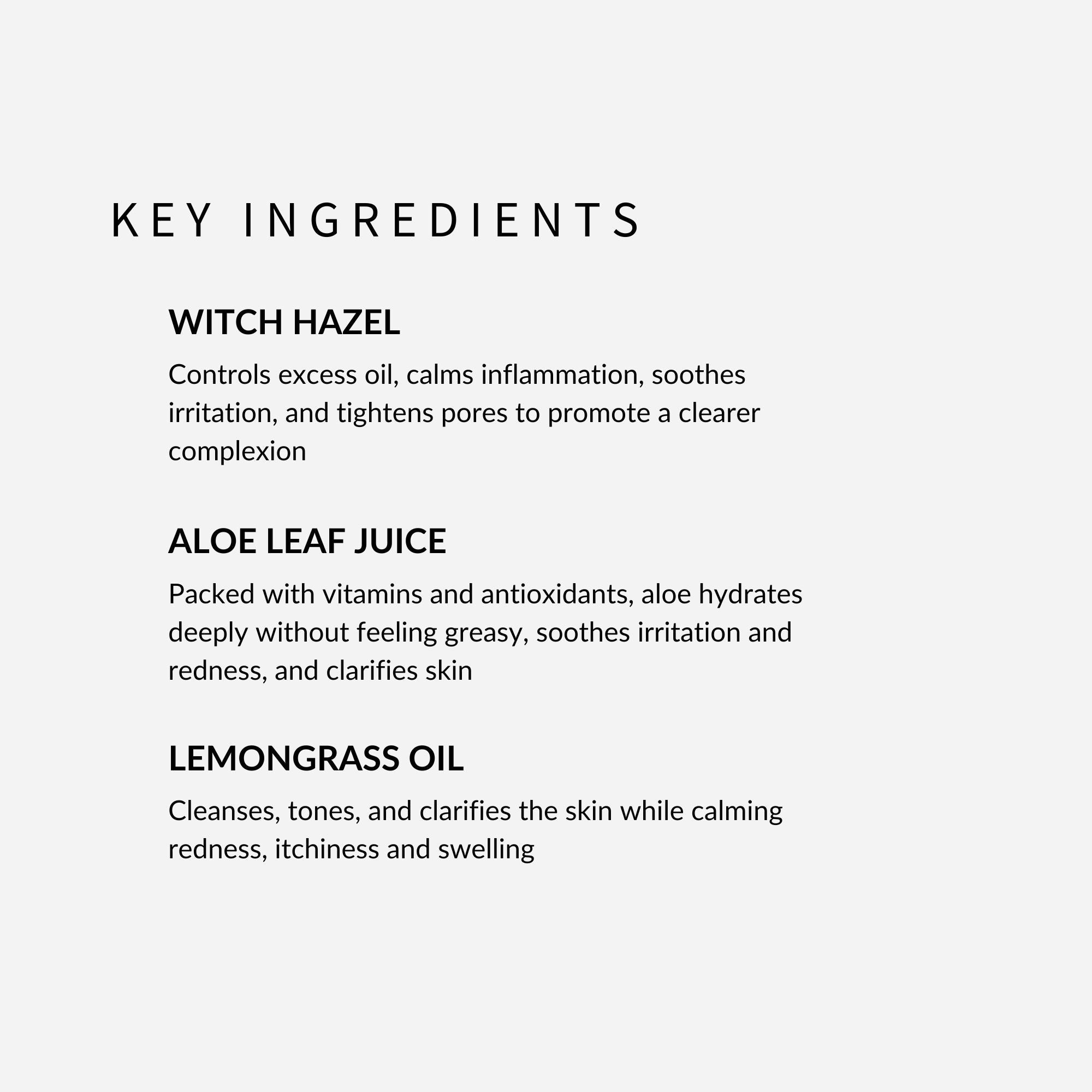 Acne Prone Toner